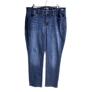 Lee Straight 16 Women’s Dark Wash Gently Used [#0567]